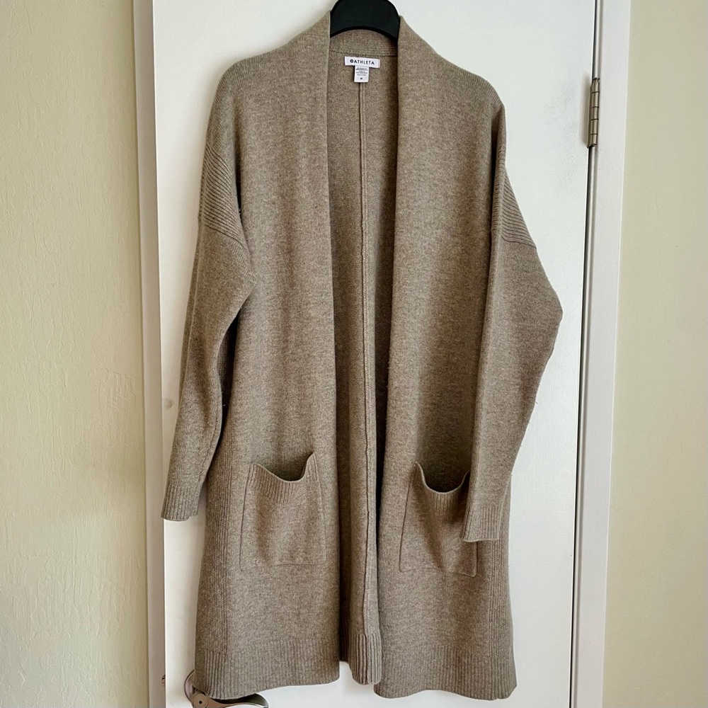 Athleta Spirit Wool Cashmere Wrap M